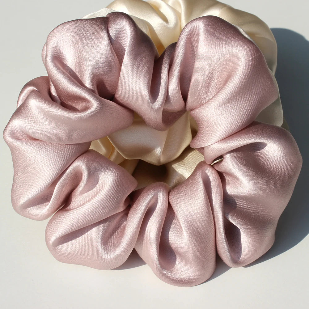 Large Silk Scrunchies