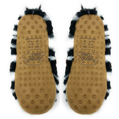 Zzzebra Fluffy Slippers