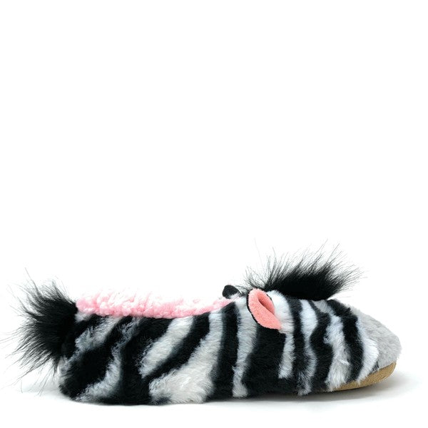 Zzzebra Fluffy Slippers