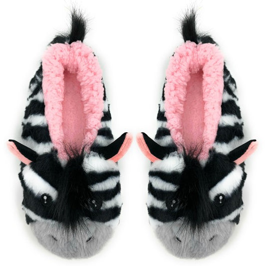 Zzzebra Fluffy Slippers