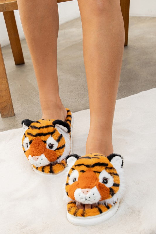 Tiber Fuzzy Slippers