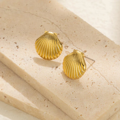 STL's Vintage Shell Earrings, Style - 4