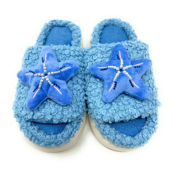 Starfish Slide on Slippers