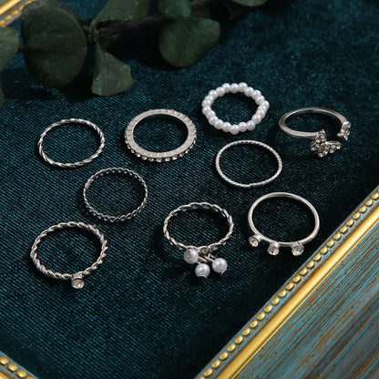 STL's 9 piece Set Bohemian Rings