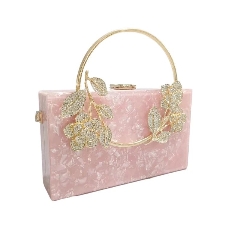 Acrylic Flower Handbag