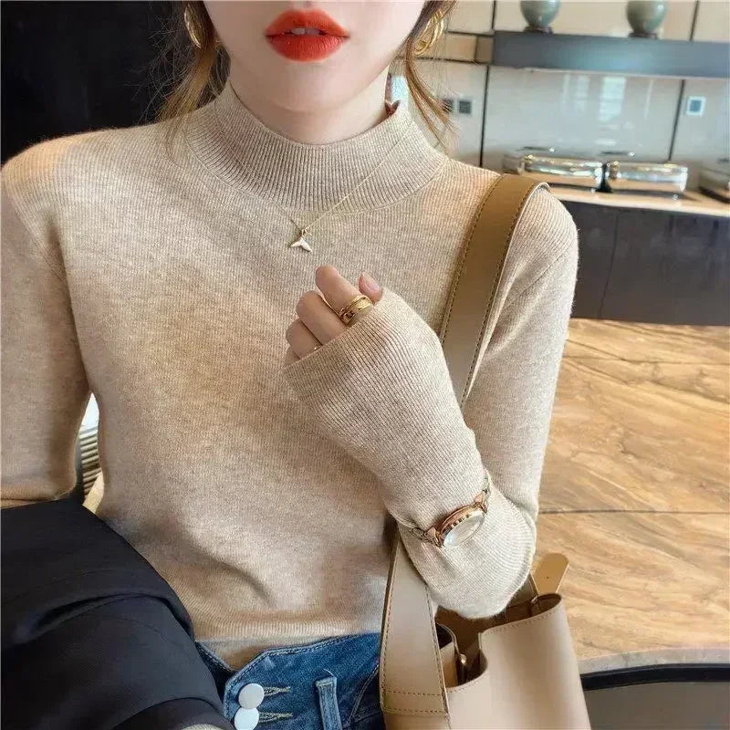 The Basics Slim-fitted Knitted Turtleneck