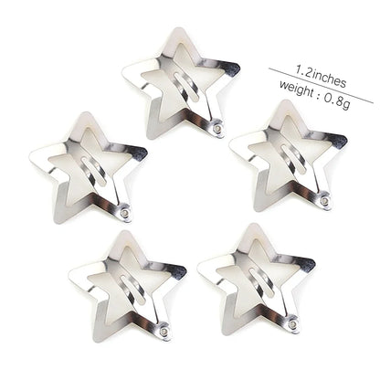 Y2K Style Metal Hair Clips