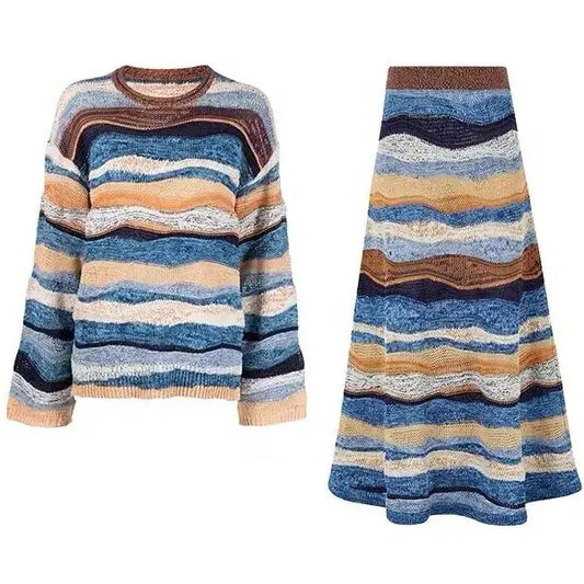 STL's Striped Knit Sweater