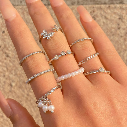 STL's 9 piece Set Bohemian Rings