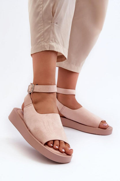 Pink Strap Sandals