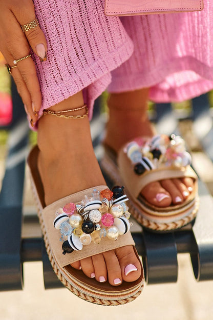 Boho Summer Flip-flops