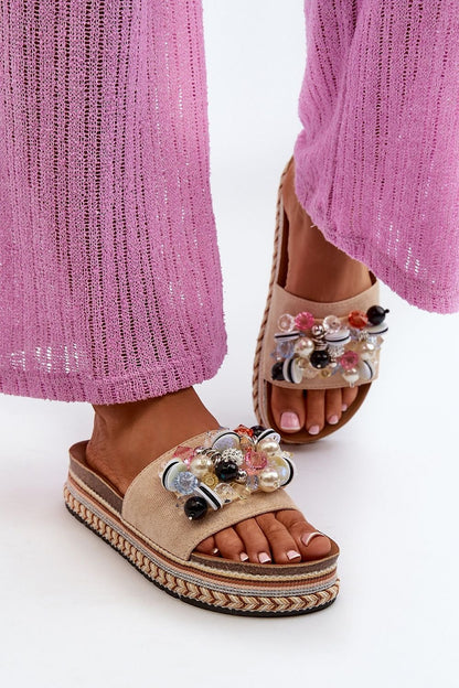 Boho Summer Flip-flops