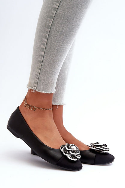 Capped Toe Ballet Flats