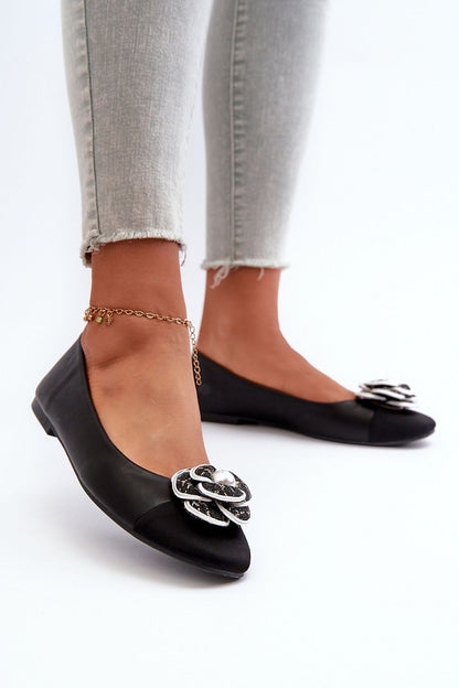 Capped Toe Ballet Flats