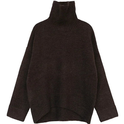 STL's Basic Loose Turtleneck Sweaters