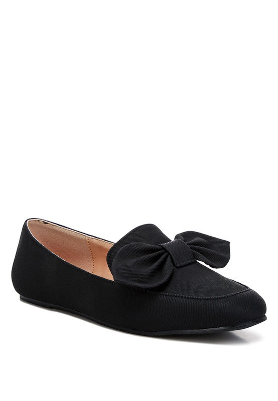 Waveney Bow Embellished Loafers