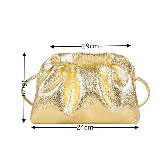 Gold Cloud Bag