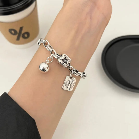 925 Sterling Silver Charm Bracelet