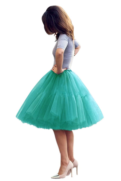 STL's Puffy Multi-Layers Tulle Skirts