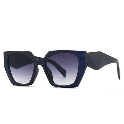 Retro Polygon Cat Eye Sunglasses