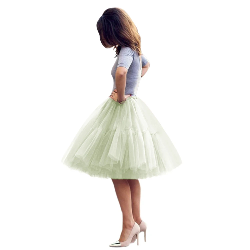 STL's Puffy Multi-Layers Tulle Skirts