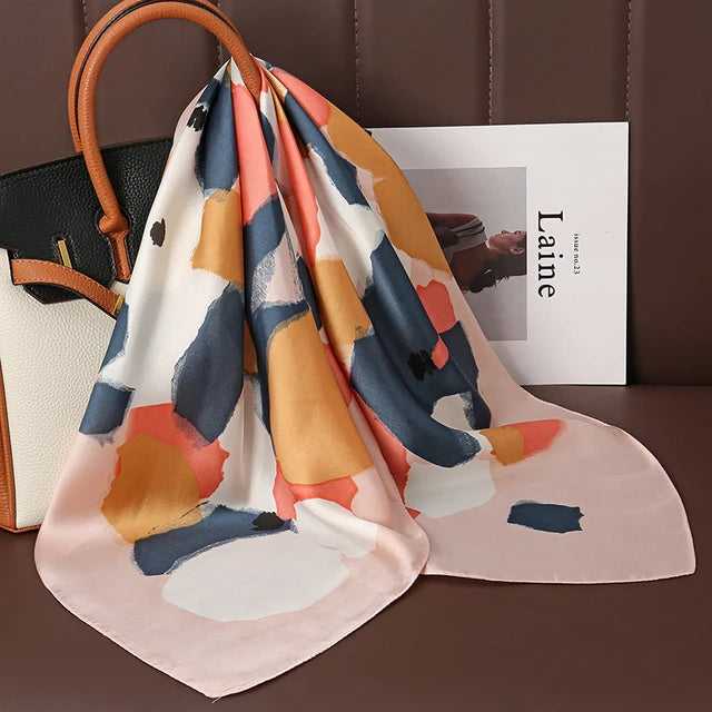 Silk Bag & Neck Scarf