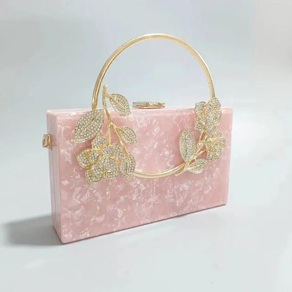 Acrylic Flower Handbag