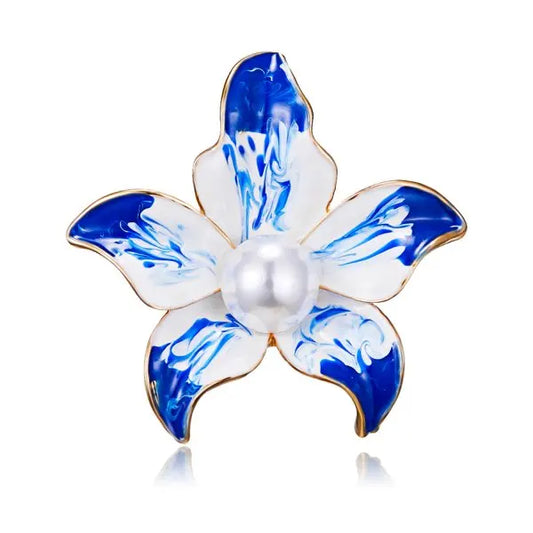 Elegant Flower Brooch