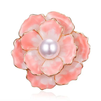 Elegant Flower Brooch