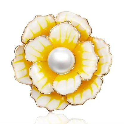 Elegant Flower Brooch