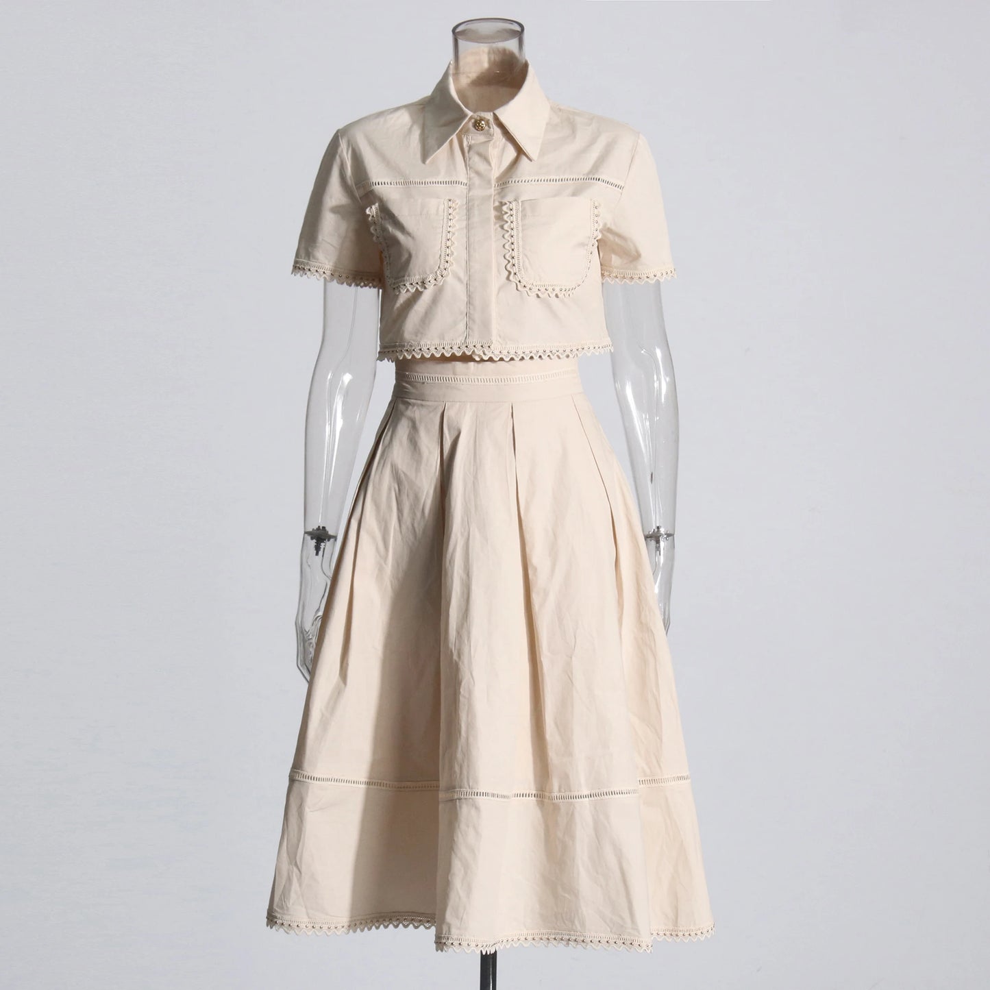 STL's A-Line Pleated Dress