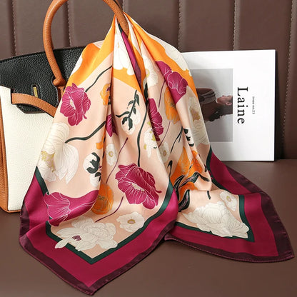 Silk Bag & Neck Scarf