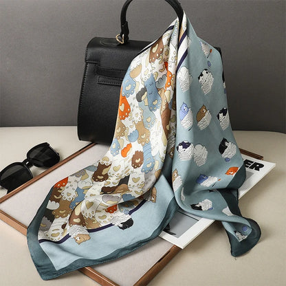 Silk Bag & Neck Scarf