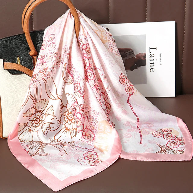 Silk Bag & Neck Scarf