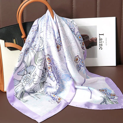 Silk Bag & Neck Scarf