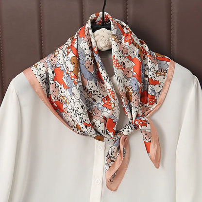 Silk Bag & Neck Scarf