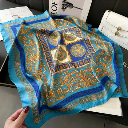 Silk Bag & Neck Scarf