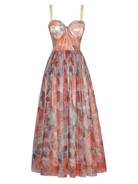 STL's Summer Mesh Sling Dress