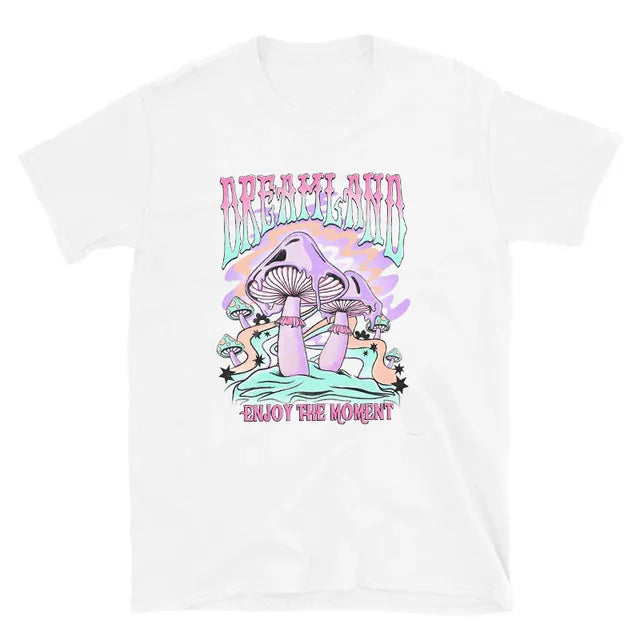 Mushroom Grunge Aesthetic Streetwear T-shirts