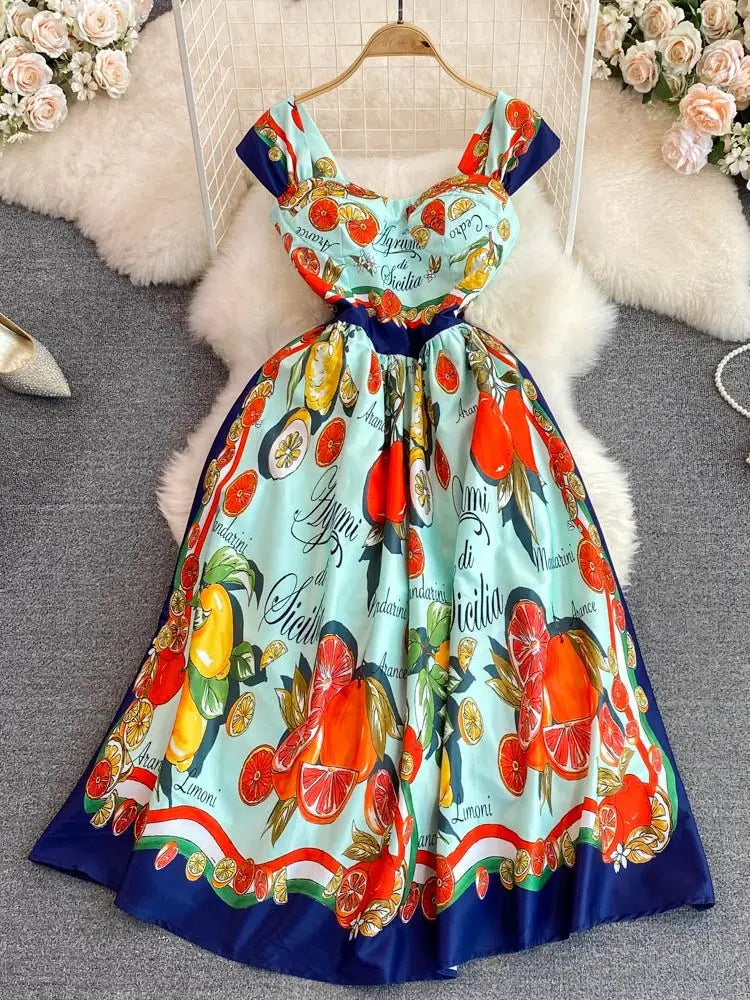 Lemon Blossom Summer Midi